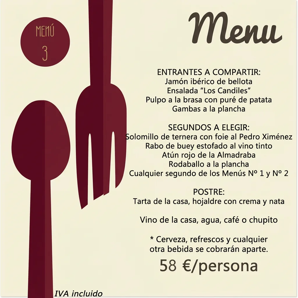 Menú 3